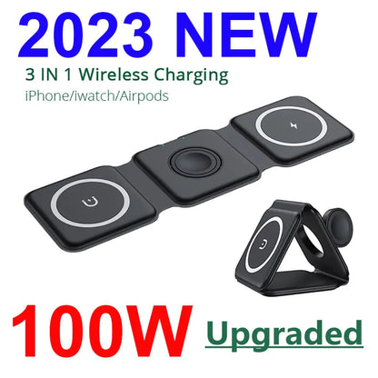 3 in 1 Magnetic Wireless Charger