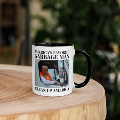 Clean Up America Garbage Truck Mug